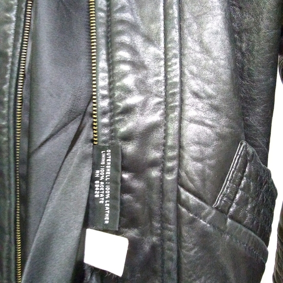 Ms Maxima Soft Leather Jacket Black Size SM/44 Korea - Picture 6 of 8